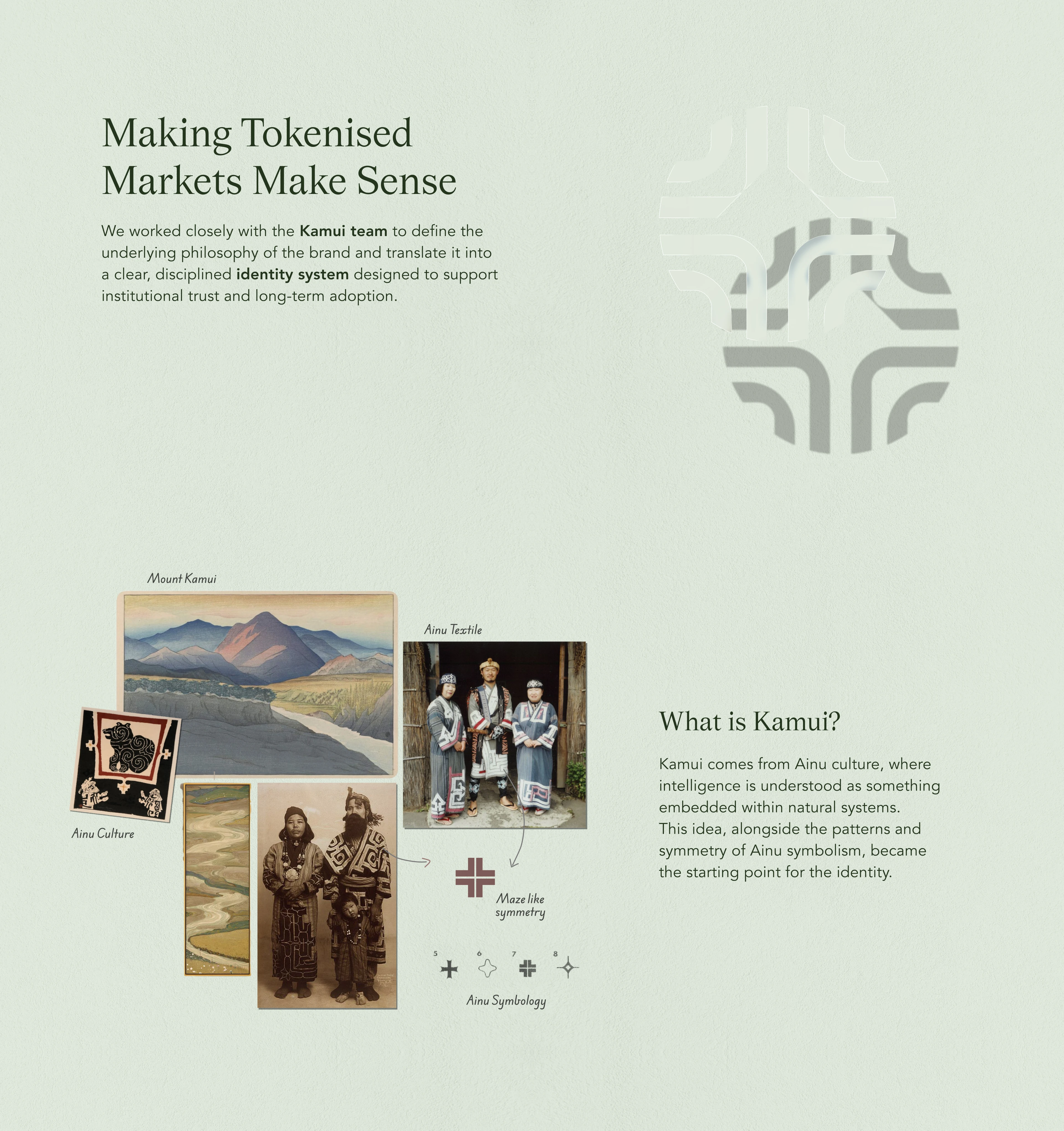 Institutional fintech brand identity system