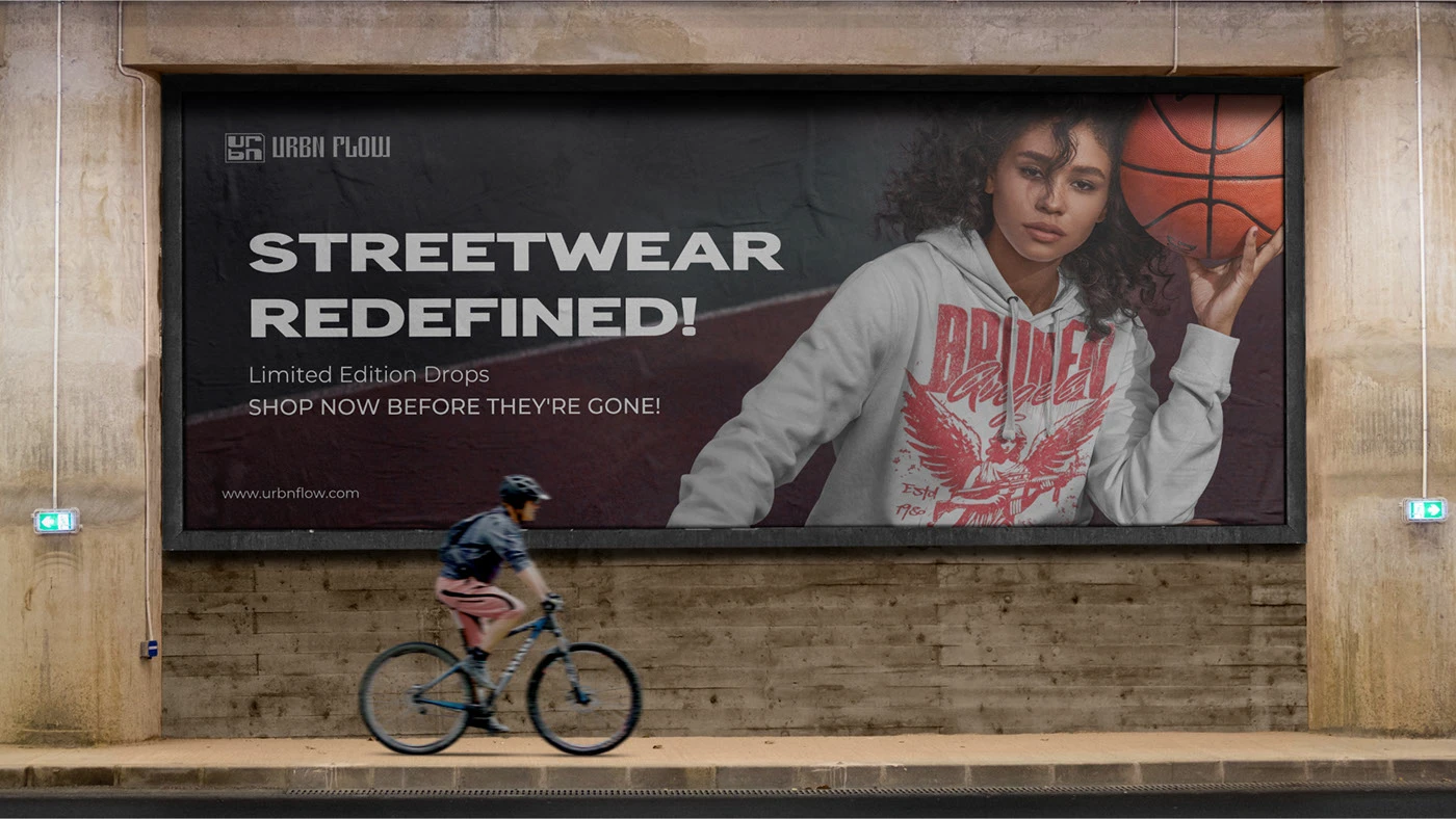 Urban streetwear brand identity