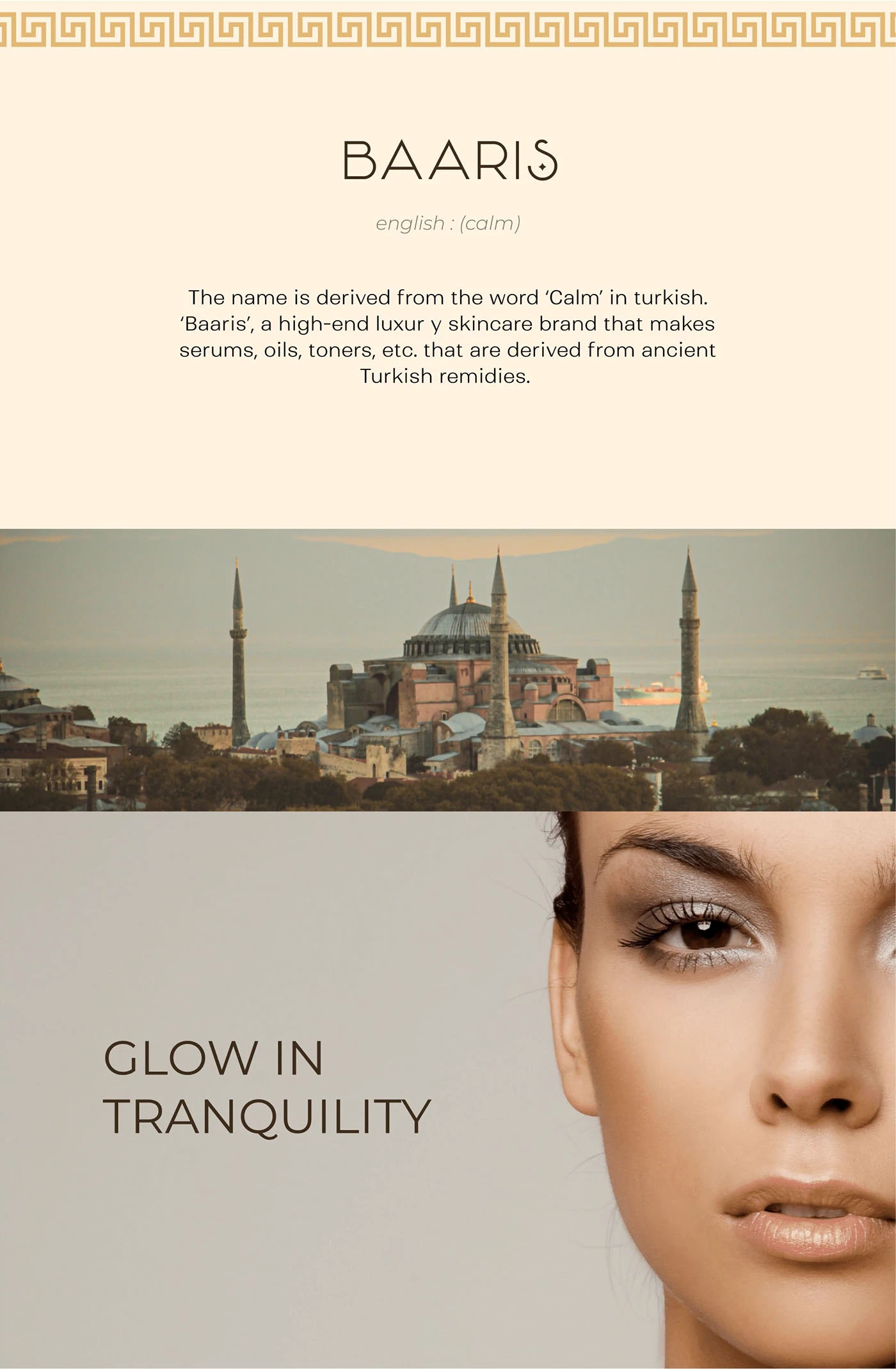 Turkish beauty brand identity system