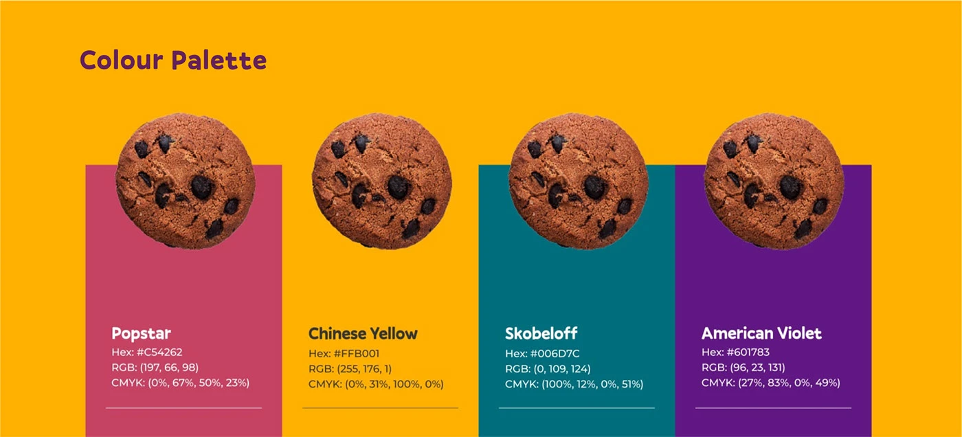 Premium healthy cookie packaging