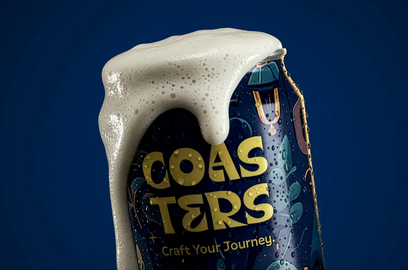 Craft beer retail shelf presence