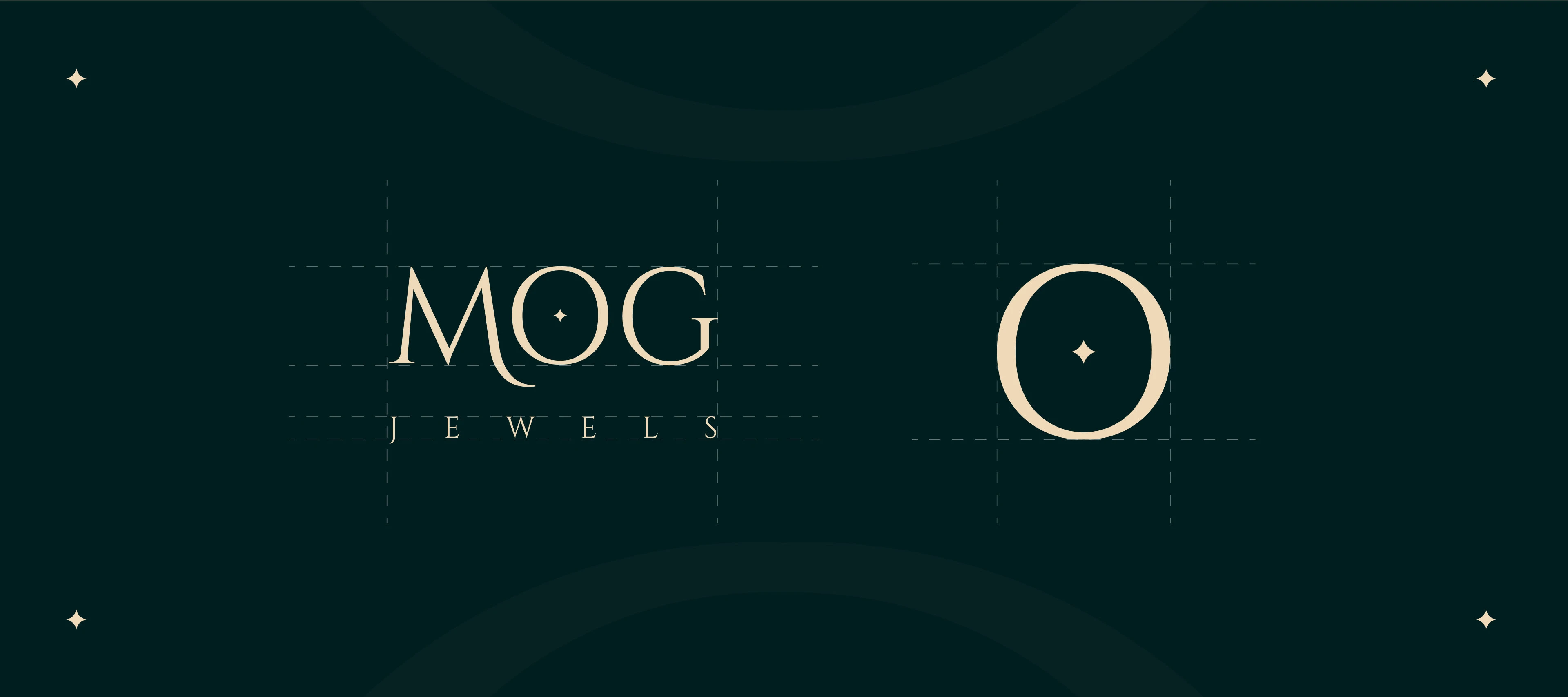 Premium gemstone brand presentation